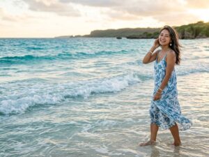 海に行くならうなじ脱毛しとくべき！女性必見！うなじ矯正の凄さ！